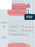 Medicolegal Aspect of Termination of Pregnancy