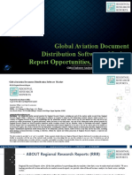 Aviation Document Distribution Software Market With Manufacturing Process and CAGR Forecast by 2033