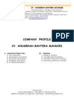 Company Profile Cv. Anugerah Bahtera Mandiri - 2022
