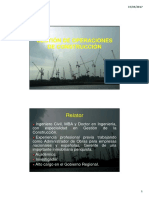 Lecture 1 - Fundamentos Del Construction Management