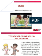 Semana 14 - Teoría Del Desarrollo Psicosexual y Psicoanalítica