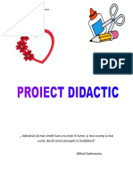 0 Proiect Didactic Avap Grad 2 Clasa 1