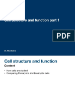 Cell Structure and Function Part 1