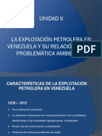 Petroleo y Ambiente. Unidad II