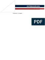 Distribución Binomial - X B (N, P) : Venda Entre 7 y 12 Seguros