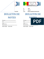 Bulletin de Notes
