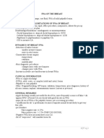 Cytology of Fna of The Breast