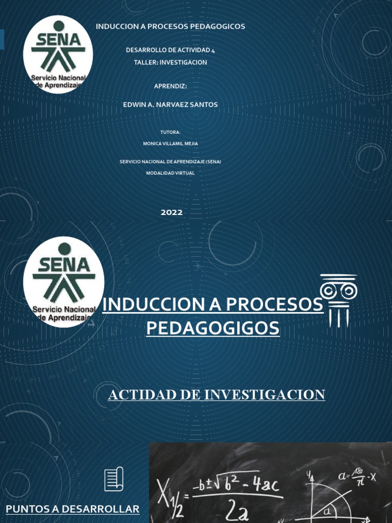 Modelo Pedagógico SENA: Impacto y Análisis | PDF | Aprendizaje | Pedagogía