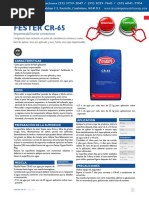 Ficha Tecnica Fester Festegral | PDF | Cemento | Hormigón