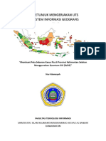 Petunjuk Membuat Peta Sebaran Kasus Flu Di Provinsi Kalimantan Selatan Menggunakan Quantum GIS