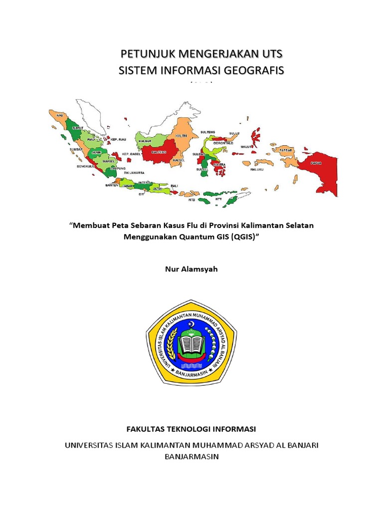 Peta Sebaran Kasus Flu Kalimantan Selatan | PDF