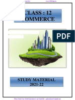 101-12th Commerce - Study Material 2021-2021 - English Medium PDF Download