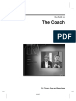 The Coach Software User Guide