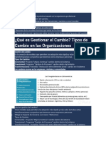 Curso de Gestión Del Cambio para Empresas