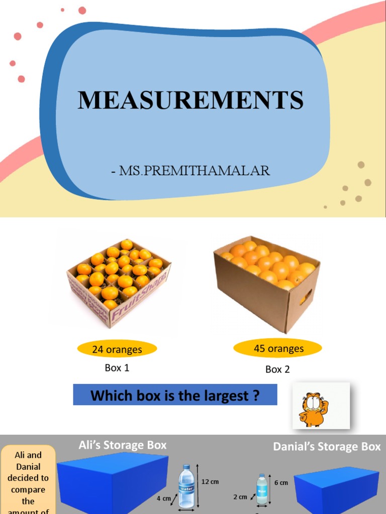 Measuring Volume of Hollow Boxes | PDF | Volume | Metrology