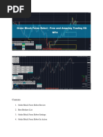 Order Block Forex Robot MT4 Manual