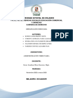 Admistración Tributaria - TAREA 1 - Giuseppe Palomino Rivera