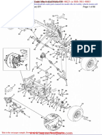 Cub Cadet Parts Manual For Model 46e 4x4 Utility Vehicle Tracker Efi