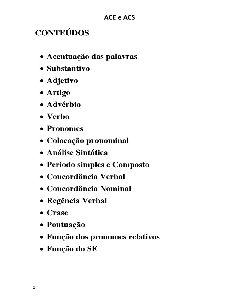 Palavras com Terminação em 