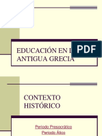 Educación en La Antigua Grecia