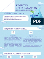 Laporan Kegiatan Praktek Kerja Lapangan: Perusahaan Daerah Air Minum Kota Makassar Instalasi Pengolah Air Iii