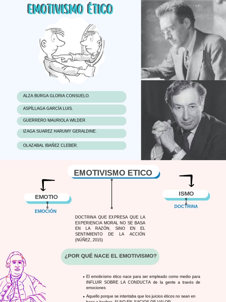 Emotivismo Ético: Fundamentos y Críticas | PDF | Metafísica ...