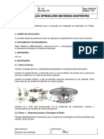 IT 47-00 - Instalação de Sprinklers em Redes Existentes