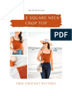 Crop Top Terracota