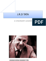 J.R.D Tata: A Visionary Leader