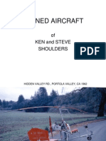 Manned aircraft of Ken and Steve Shoulders documented