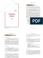 CURSO - COMPLETO DE T怌NICA DE CANTO PDF