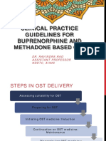 Clinical Practice Guidelines For OST