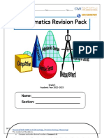 Gr.5 Math-Revison Pack-Final Exam-T2