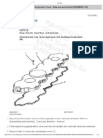 Valve Mechanism Cover - Remove and Install (KENR6081-15)