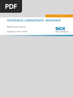 Technical Information Microscan3 Outdoorscan3 Nanoscan3 Data Output Via Udp and TCP Ip en Im0083701