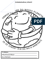 Livrinho Interativo Meio Ambiente Atividades Lúdicas