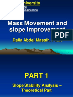 MassMovement&SlopeImprovement MasterCourse PART1 TheoreticalPart