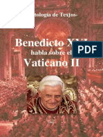Benedicto XVI Habla Sobre El Vaticano II Antologia de Textos
