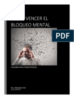 Como Vencer El Bloqueo Mental