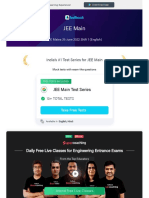 JEE Mains 25 June 2022 Shift 1 (English)