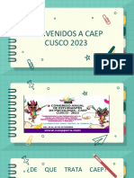 Congreso Caep Cusco 2023 Invitación