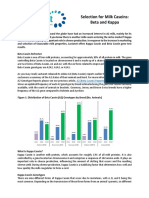 Selection for Milk Caseins English Article - August 2022