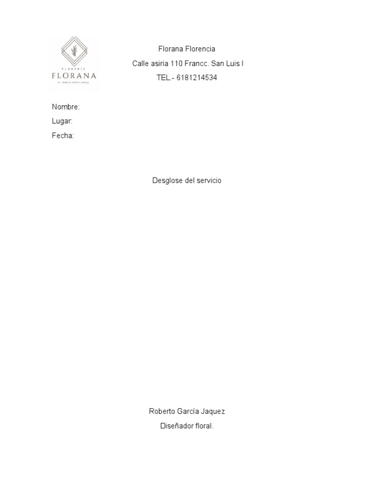 Florana Florencia | PDF