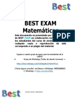 Matemáticas Educación Test 3 Filtrado - Best Exam