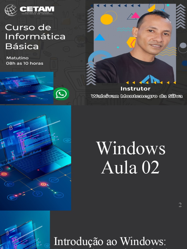 Ícones e Lixeira no Windows | PDF | Janela (informática) | Ícone ...