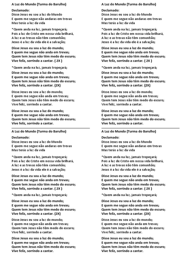 A Luz Do Mundo | PDF | Jesus | Evangelhos canônicos