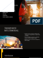 Transporte Multimodal, Intermodal y Por Ductos.