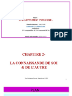 Cours Developpement Personnel 2022 Copie