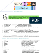 Describing people - unit 11 