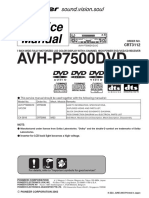 Pioneer Avh-P7500dvd crt3112